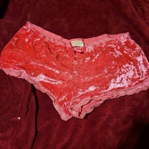 Bobbie Brooks Velvet Rose Sleep Shorts